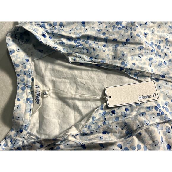 NWT Johnnie-O Vanessa Floral Cotton Blend Mini Dress SIZE Medium - Picture 8 of 10